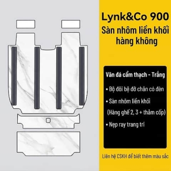 Sàn nhôm vân đá Lynk & Co 900